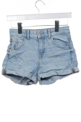 Дамски къс панталон Bershka, Размер XS, Цвят Син, Цена 3,06 €