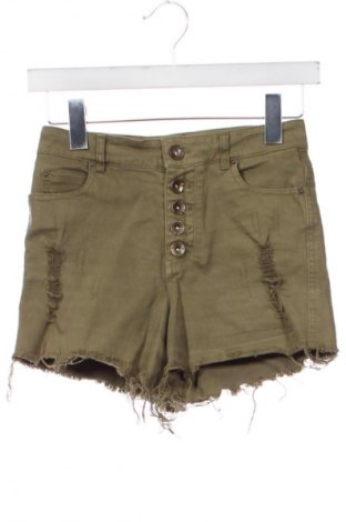 Дамски къс панталон Fb Sister, Размер XXS, Цвят Зелен, Цена 2,04 €