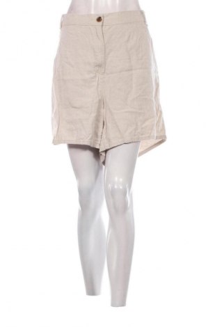 Damen Shorts H&M, Größe 3XL, Farbe Beige, Preis 10,48 €