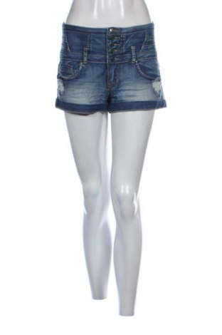 Дамски къс панталон Hot Kiss, Размер M, Цвят Син, Цена 2,04 €