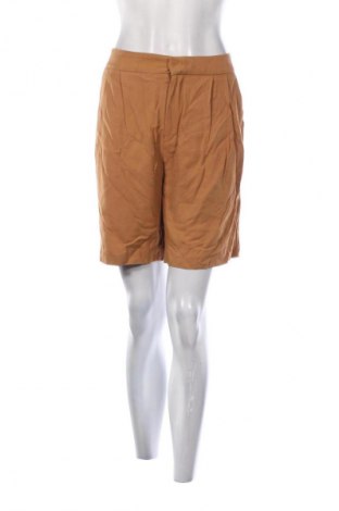 Γυναικείο κοντό παντελόνι Zara, Μέγεθος L, Χρώμα Χρυσαφί, Τιμή 8,99 €