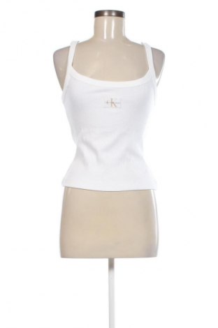 Tricou de damă Calvin Klein Jeans, Mărime M, Culoare Alb, Preț 165,99 Lei, #133229115