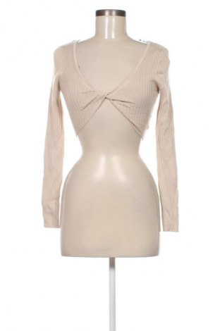 Női pulóver Unbranded, Méret S, Szín Bézs, Ár 669 Ft