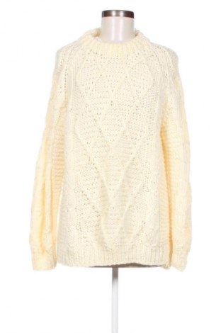 Damski sweter Unbranded, Rozmiar M, Kolor ecru, Cena 26,99 zł