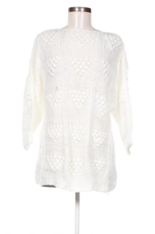 Damski sweter Unbranded, Rozmiar M, Kolor Biały, Cena 26,56 zł