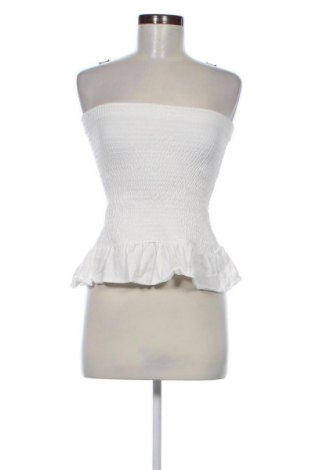 Damski top Bershka, Rozmiar M, Kolor Biały, Cena 70,99 zł