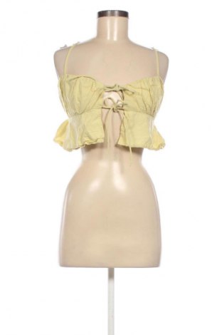 Női top Bershka, Méret M, Szín Sárga, Ár 3 114 Ft