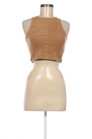 Top de femei H&M Divided, Mărime XS, Culoare Maro, Preț 12,99 Lei