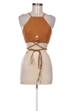 Damski top Unbranded, Rozmiar S, Kolor Brązowy, Cena 22,47 zł