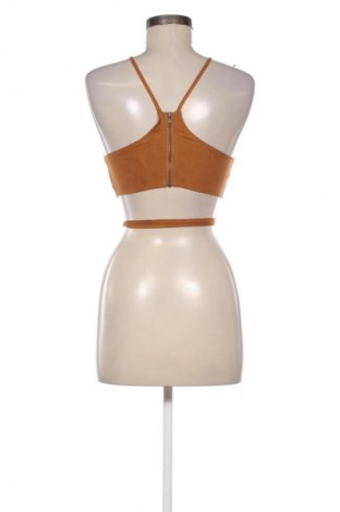 Damski top Unbranded, Rozmiar S, Kolor Brązowy, Cena 22,47 zł
