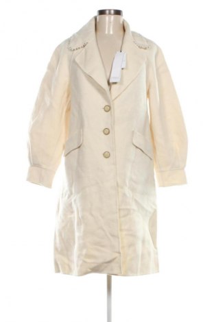 Γυναικείο παλτό Unbranded, Μέγεθος M, Χρώμα Εκρού, Τιμή 51,99 €