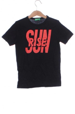 Dziecięcy T-shirt United Colors Of Benetton, Rozmiar 6-7y/ 122-128 cm, Kolor Czarny, Cena 48,27 zł