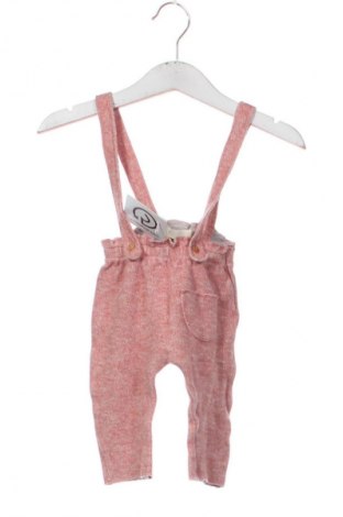 Dziecięce spodnie Zara, Rozmiar 2-3m/ 56-62 cm, Kolor Różowy, Cena 32,18 zł