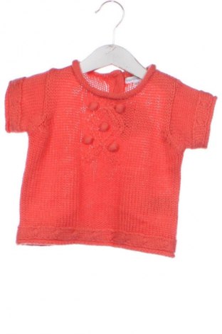 Kinderpullover Vertbaudet, Größe 6-9m/ 68-74 cm, Farbe Orange, Preis 2,99 €