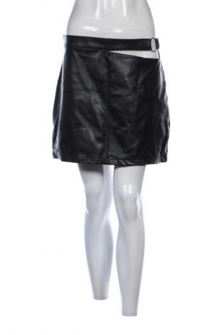 Bőrszoknya H&M Divided, Méret L, Szín Fekete, Ár 2 894 Ft