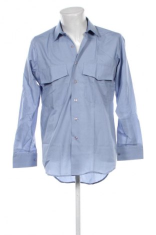 Herrenhemd Unbranded, Größe M, Farbe Blau, Preis € 3,99