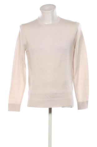 Herrenpullover Calvin Klein, Größe M, Farbe Beige, Preis 27,99 €