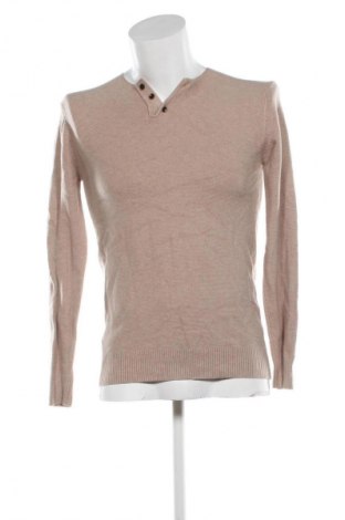 Herrenpullover Unbranded, Größe M, Farbe Beige, Preis € 10,99
