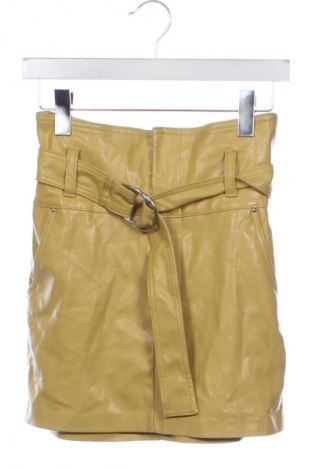 Szoknya Bershka, Méret S, Szín Sárga, Ár 6 748 Ft