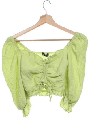 Bluzka damska Bershka, Rozmiar XS, Kolor Zielony, Cena 37,99 zł, #137559790