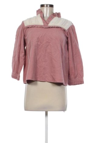Дамска блуза Zara, Размер XS, Цвят Пепел от рози, Цена 10,86 €, #137605490