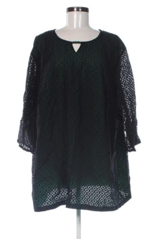 Bluzka damska Ulla Popken, Rozmiar 3XL, Kolor Kolorowy, Cena 102,43 zł, #137607102