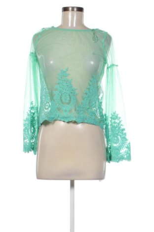 Bluză de femei Naf Naf, Mărime XS, Culoare Verde, Preț 36,00 Lei, #137609846