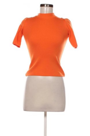 Damen Shirt Sateen, Größe XS, Farbe Orange, Preis 6,00 €, #137610723