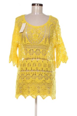 Дамска блуза NEW COLLECTION, Размер L, Цвят Жълт, Цена 20,31 €, #137612295