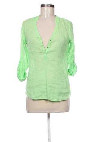 Bluză de femei Zara, Mărime XS, Culoare Verde, Preț 53,00 Lei, #137612718