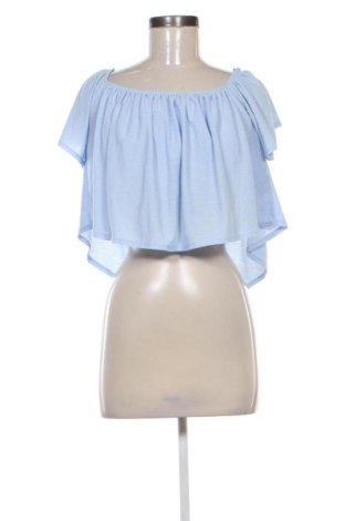 Дамска блуза Bershka, Размер M, Цвят Син, Цена 9,00 €, #137612730