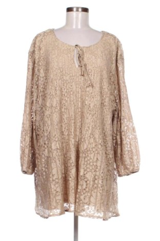 Damen Shirt Catherines, Größe 4XL, Farbe Beige, Preis € 8,00, #137618266