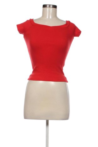 Damen Shirt Sinsay, Größe XS, Farbe Rot, Preis € 7,43, #137621762