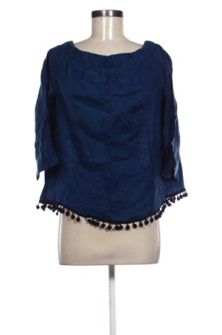 Дамска блуза Zara, Размер XL, Цвят Син, Цена 28,00 €, #137627593