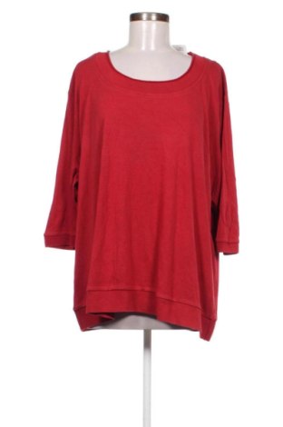 Дамска блуза Ulla Popken, Размер XXL, Цвят Червен, Цена 19,00 €, #137628495