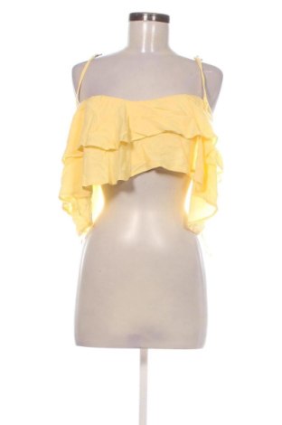 Дамска блуза Stradivarius, Размер L, Цвят Жълт, Цена 8,98 €, #137628679