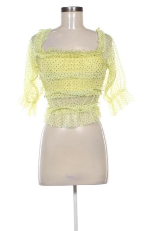 Damen Shirt Bershka, Größe XS, Farbe Gelb, Preis 6,00 €, #137632107