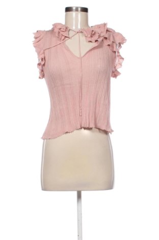 Дамска блуза Zara, Размер M, Цвят Розов, Цена 12,00 €, #137636026