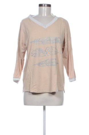 Дамска блуза Unbranded, Размер XL, Цвят Бежов, Цена 8,74 €, #137640274