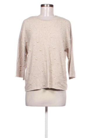 Дамска блуза Zara, Размер S, Цвят Бежов, Цена 9,71 €, #137641245