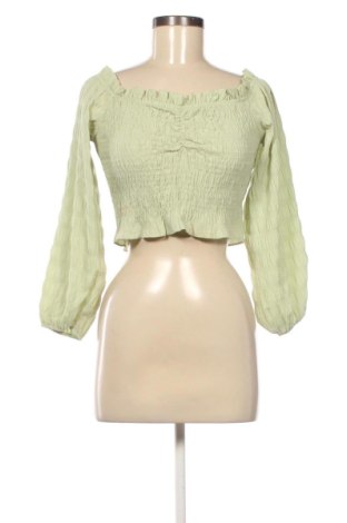 Damen Shirt Bershka, Größe M, Farbe Grün, Preis € 5,72, #137646552