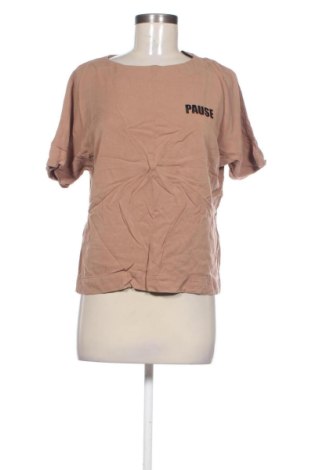 Damen Shirt Pause Jeans, Größe M, Farbe Aschrosa, Preis € 16,00, #137655997