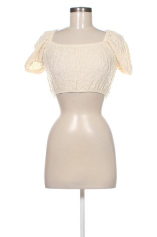 Bluză de femei Zara, Mărime S, Culoare Ecru, Preț 64,47 Lei, #137614479