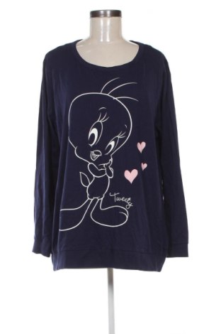 Дамска блуза Looney Tunes, Размер XL, Цвят Син, Цена 11,05 €, #137621975