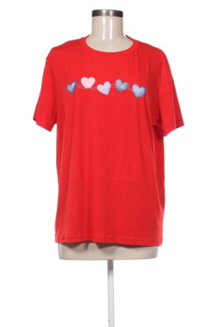 Tricou de femei Unbranded, Mărime XL, Culoare Roșu, Preț 41,99 Lei, #137622792