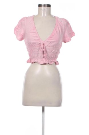 Bluză de femei Bershka, Mărime M, Culoare Roz, Preț 36,74 Lei, #137643893