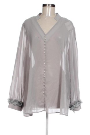 Damen Shirt SHEIN, Größe 4XL, Farbe Grau, Preis € 10,10, #137659624