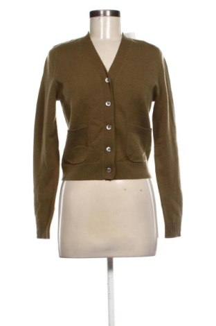 Дамска жилетка Zara, Размер S, Цвят Зелен, Цена 16,19 €, #137624046