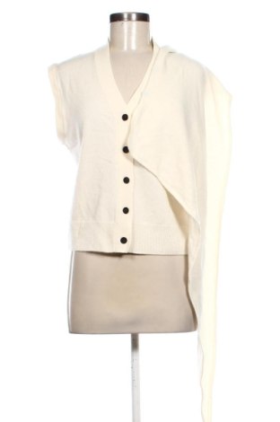 Дамска жилетка Massimo Dutti, Размер S, Цвят Екрю, Цена 42,10 €, #137624061