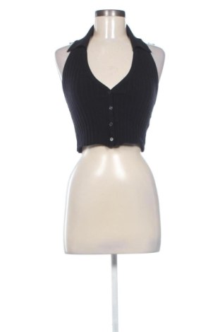 Cardigan de damă Bershka, Mărime S, Culoare Negru, Preț 31,49 Lei, #137661622